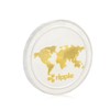 Ripple Coin XRP Cryptocurrency Coin, Collector's Coin with Clear Protective