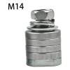Meiso 2 Piezas De Adaptador De Amoladora Angular M10/m14 Son