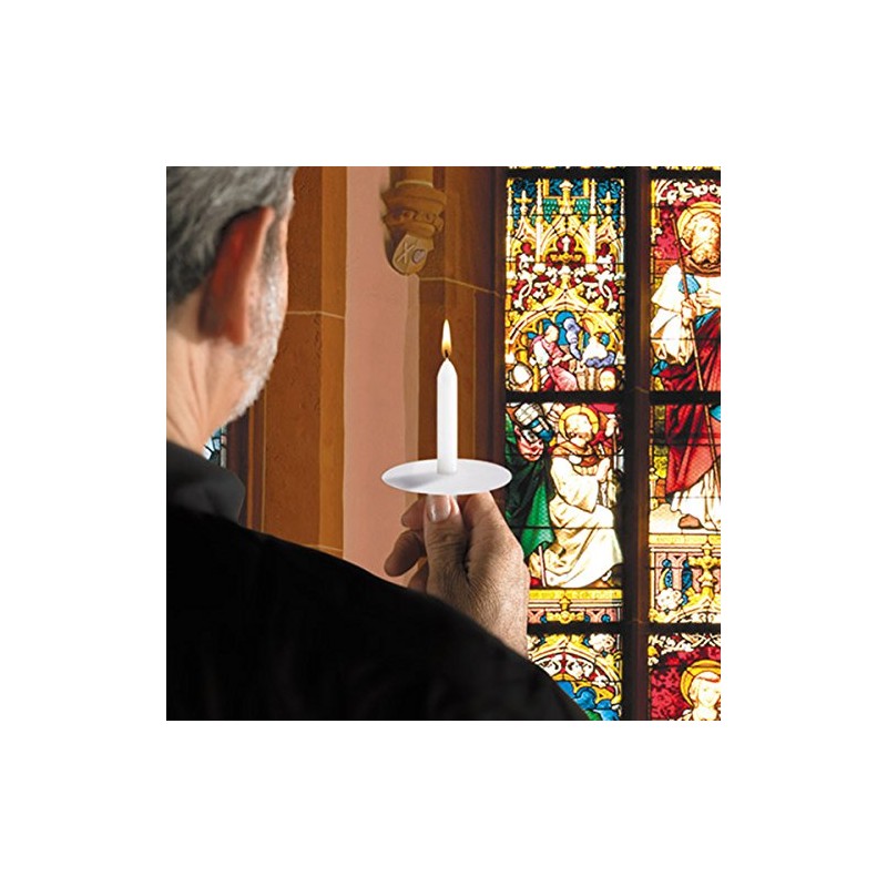 Church Service Ceremony Vigil Devotional Unscented 1/2 x 4 1/4"