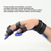 Finger Orthotics Hand Splint Training Support Finger Rehabilitation Device for