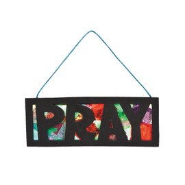 Pray Tissue Acetate Craft Kit - Crafts for Kids and Fun Home Activities