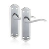 XFORT Chrome Elegance Range Polished Chrome London Suite Lever Latch