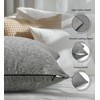 Encasa XO Fine Chenille Throw Pillow Covers 2 pcs Set