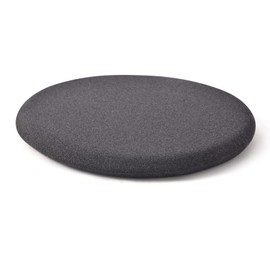 Gumcoly Memory Foam Seat Cushion 16 Inch Round Chair Cushion for Bar Stool Reversible Circle Bistro Chair Pad Washable for Kitchen Dining Comfortable Mat for Home Office