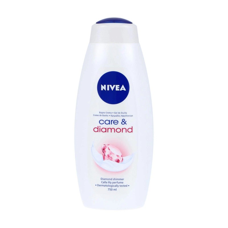 NIVEA Care & Diamond Nourishing Bubble Bath,750 mL Luxurious Scent