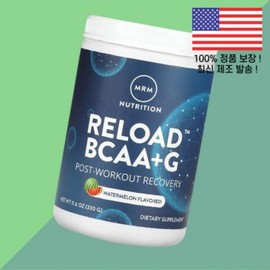 MRM Nutrition Reload BCAA Amino Acid BACC G Post Workout Watermelon 11.6oz 330g Nutrition Reload Post Workout Recovery Wa / MRM 뉴트리션 리로드 BCAA 아미노산 BACC G 무브먼트 후 수박 워터멜론 11.6온스 330g Nutrition Reload Post Workout Recovery Wa