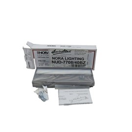 Nora Lighting NUD-7708/40BZ LED Under Cabinet Light Bronze Finish
