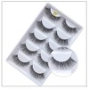 False Eyelashes, 3D Faux Eyelashes Natural Long Looking Fake Eyelashes,Reusable