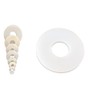 Nylon White Penny Washers Plastic Repair Washer M3 M4 M5