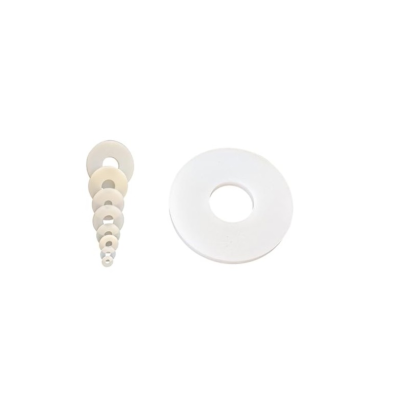 Nylon White Penny Washers Plastic Repair Washer M3 M4 M5