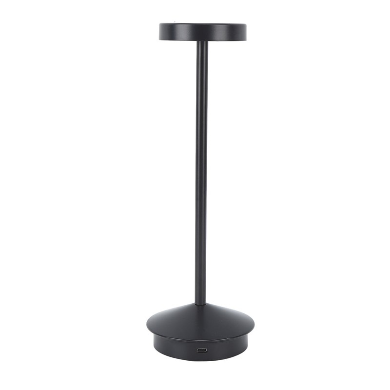 Rechargeable LED Table Lamp 2000mAh Cordless Battery Operated Metal Bedside