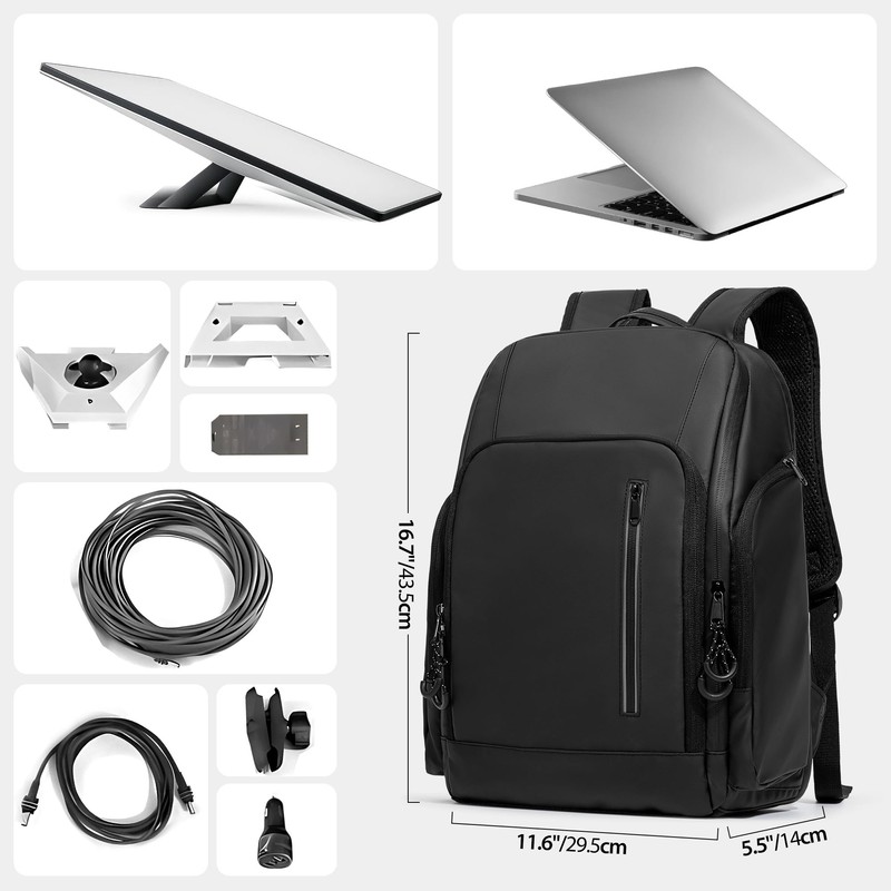 Trunab Travel Backpack Compatible with Starlink Mini, Carrying Bag
