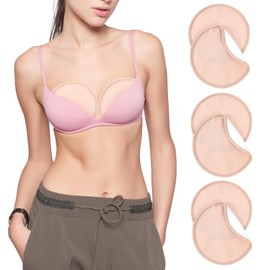 Castor Oil Breast Pads, ValueBargain 4 Pcs Reusable Organic Wrap for Therapeutic Nursing Relief and Comfort Washable Fabric, Suitable for Women's Health Needs