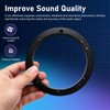 2 PCS 6 Inch Car Door Speaker Mounting Ring, ABS