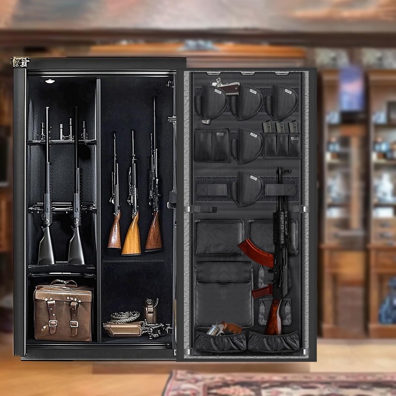 NEXT STATION Gun Safe Door Organizer,Gun Safe Door Panel Organizer