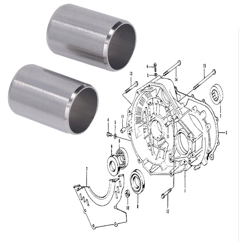 Engine Cylinder Head Location Dowel Pin 94301 14200 Replacement for