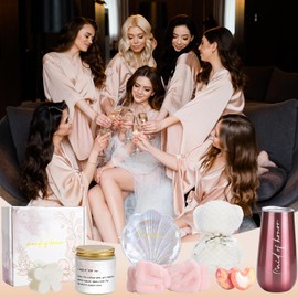 Bridesmaid Proposal Gifts,Maid of Honor Gifts,Will You be My Maid of Honor Proposal Box,Bridesmaid Gifts for Wedding Day