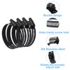 Litoexpe 2.5 Inch Stainless Steel Worm Gear Hose Clamp 4
