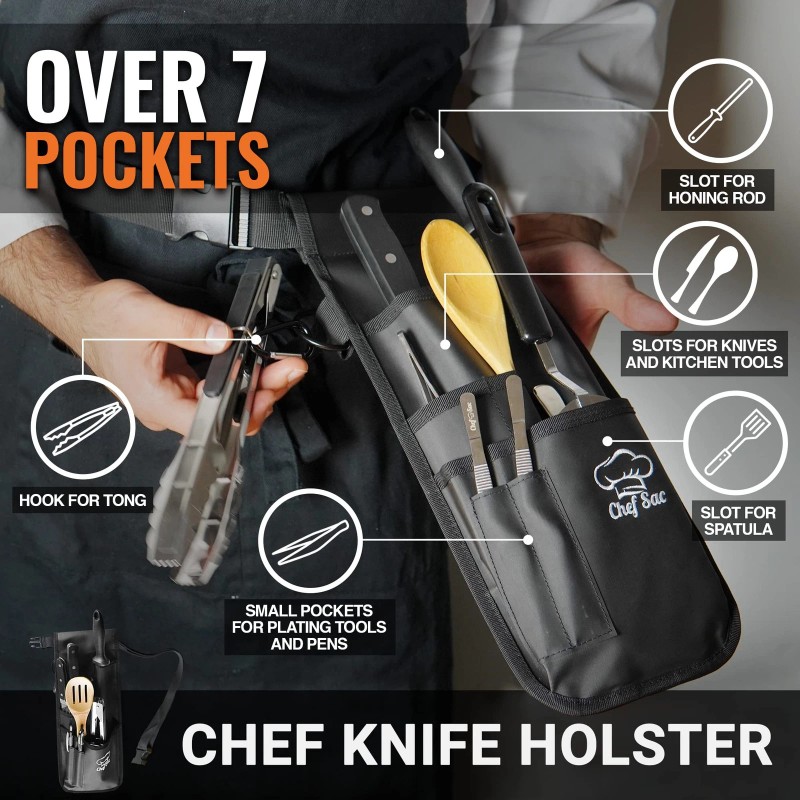 Chef Sac Professional Knife Holster | Sac Knife Belt Holder