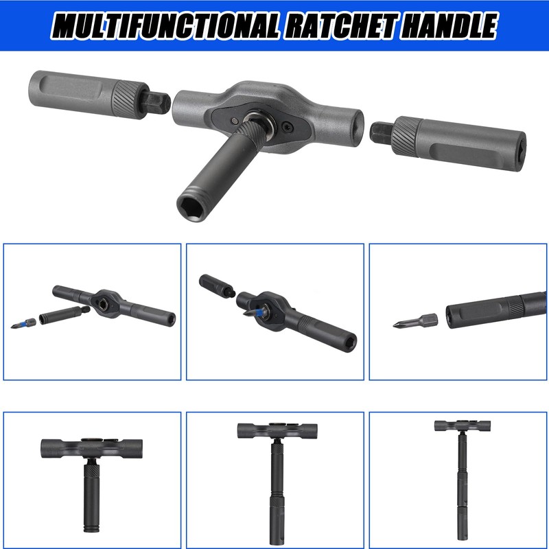 42 in 1 Magnetic Screwdriver Set, Ratcheting Screwdriver Set with