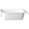 APS GH402 1/4Gn Cascade Buffet Bowl, Colour: White