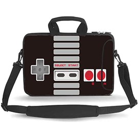 14 15 15.4 15.6 inch Messenger Bag Carrying Case Sleeve with Handle Accessory Pocket Fits 14 to 15-Inch Laptops/Notebook/Ebooks/Kids Tablet/Pad(Games)