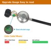Propane Regulator Hose with Propane Tank Pressure Gauge for Weber