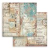 Stamperia International Scrapbooking Pad-Maxi Background Selection-Lady Vagabond Lifestyle, Multicoloured, 30.5x30.5