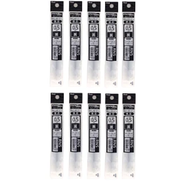 Pentel Refill Ink for EnerGel Liquid Gel Pen / 0.5mm Black Ink / Value Set of 10 Refills