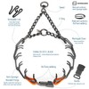 Herm Sprenger Black Stainless Steel Dog Collar with Quick Release