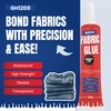 Fabric Glue Permanent (10 ML x 8), Fabric Glue for