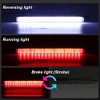 Vooda Double Colors LED License Plate Light 90 SMD Chips