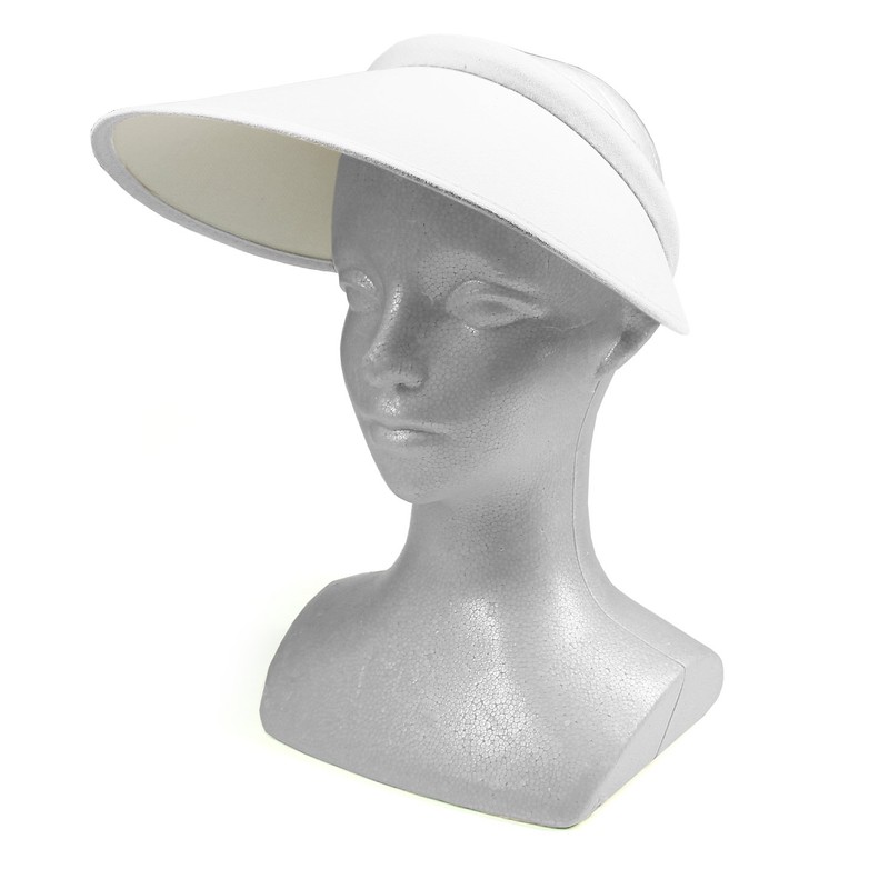 Women's Summer Sun UV Protection Visor Wide Brim Clip on