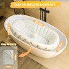 Inflatable Baby Bath Tub Portable Foldable Travel Mini Pool, Non-Slip