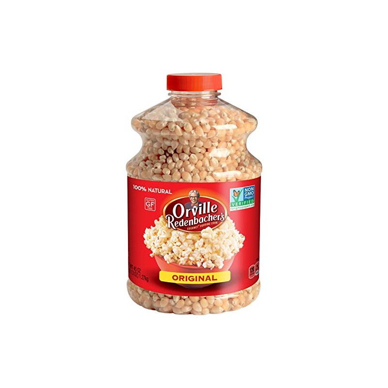 Orville Redenbacher’s Original Gourmet Yellow Popcorn Kernels, 45 Ounce