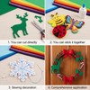 46 Pcs Felt Fabric Sheets, 12 x 12 Inch 46