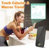 URAMAZ Báscula digital inteligente para pérdida de peso, báscula de