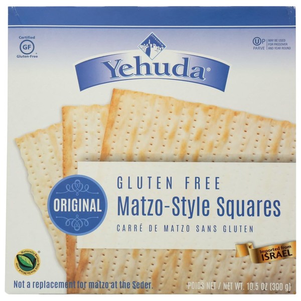 Yehuda Gluten Free Matzo Squares, 10.5oz (2 Pack) | Product