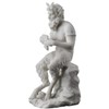 JFSM INC. Pan Playing Flute on Rock Statue - Greek