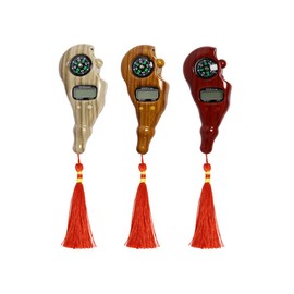 Anlising 3 Pieces Digital Beads Counter, Buddha Beads Counter, Prayer Beads Counter, Digital Finger Counter, Digital-Tasbih Counter with Compass and Light, for Meditation, Relaxation, Muslim Prayer