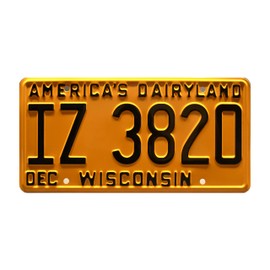 Celebrity Machines That ‘70s Show | IZ 3820 | Metal Stamped License Plate