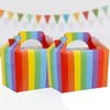 MustBeBonkers Rainbow Theme - Childrens Birthday Party Food Meal Boxes