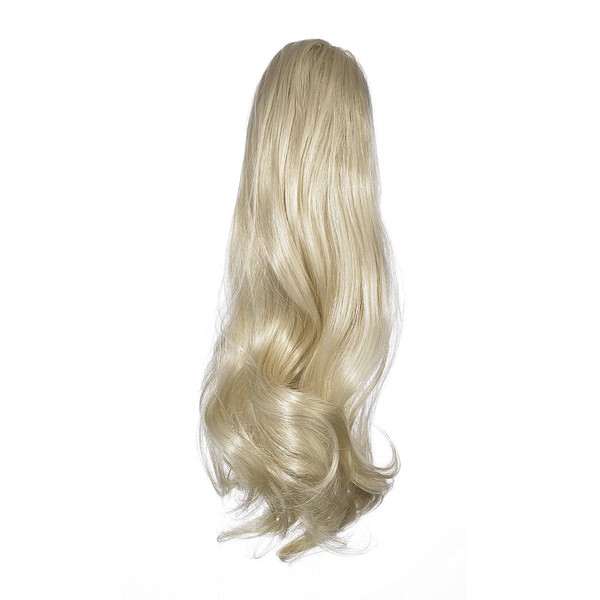 Love Hair Extensions Victorian Crocodile Clip Ponytail. 16 -inch 27 - Rich Blonde