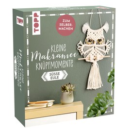 Little Knotting Moments: Macrame Latch Set - Cute Owl