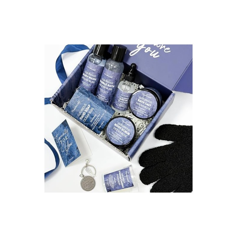 PEARLWORLD Set De Baño Y Spa Con Aroma A Océano