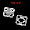 Bluemoona 60 Sets - 7mm Plastic Poppers Press Studs Sew