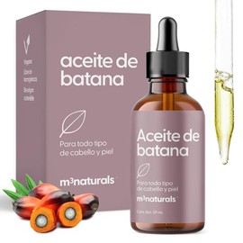 M3 Naturals Aceite de Batana Puro para Cabello y Piel, 59 ml