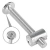 10 Sets of Furniture Connector Bolts and Barrel Nuts,Bed Bolt