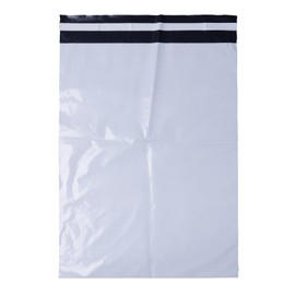 OFFICE PRODUCTS Mailing Bags Plastic Goods Shipment / 100 Pieces / Made of LDPE Film / Mailing Bags Blickdich / 19 x 25 x 4 cm / Colour: White