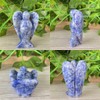 YATOJUZI 2" Blue Sodalite Angel Decors Natural Healing Crystals Polished